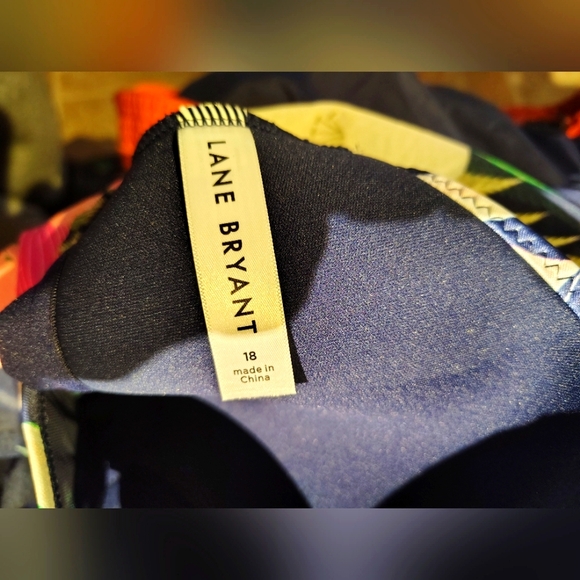 New Lane Bryant Swim Suit Floral Size 18 - Picture 3 of 5